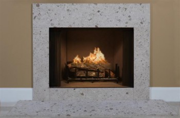 Add a little spice to your home with the limestone facing