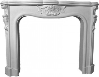 Cast Plaster Mantel