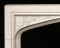 Coat of Arms, acanthus leaves and simple floral details adorn this Tudor fireplace mantel surround.
