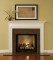 The Allentown Mantel on clearance is a Breast Return version of this mantel.  The shelf does not hang over the sides of the legs.