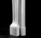 Delicate lines make this marble mantel a great choice. Italian Bianco marble illustrated