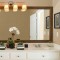 Wakefield Bathroom Mirror remodel in Tuscan Coffee finish
