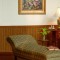 Williamsburg cherry beadboard wainscoting