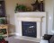 Light Beige, Limestone Mantel