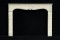 White Limestone Mantel