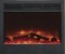 The SD39 Electric Fireplace is full size (roughly 39"W x 33"H) and fully featured