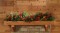 Decorate your rustic red cedar mantel shelf for the holidays.  Rough sawn finish illustrated.