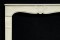 White Limestone Mantel