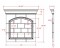 Detailed Arched Overmantel Specifications