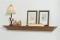 Egg and Dart Molding are featured on this premium mantel shelf