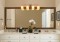 Wakefield Bathroom Mirror makeover.  Tuscan Coffee finish