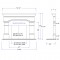 Specifications of the Stone Mantel, hearth and facing