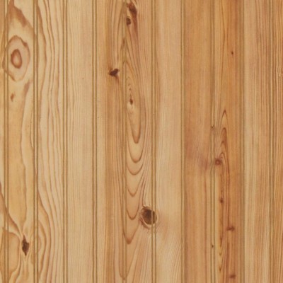Detailed image of beadboard Beaded Pine wainscot paneling - 2" double-beaded grooves