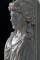 Beautifully detailed marble stanchions