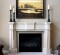 Thin cast stone mantels