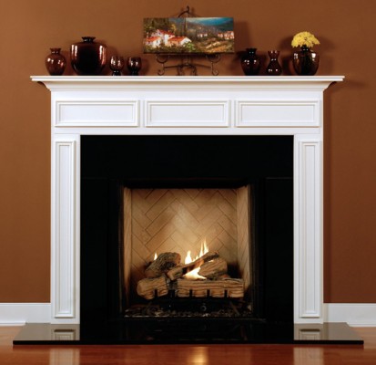 Enhance the beauty of your room with the attractive Chalkville custom made fireplace mantel.