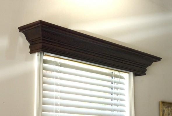 Ashland Wood Cornice.  Simple and elegant.