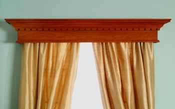 Dentil molding adds to the detail of the Crestwood Dentil Window Cornice.