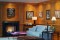The 108 Bolection marble mantel surround compliments a formal room design