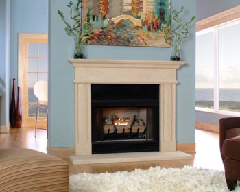 Vinemont Cast Stone Mantel