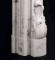 Turned acanthus leaf details cap the plinths on the legs near the floor on this Louis XV French Marble Mantel