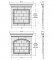 Stone Overmantel Specifications - Standard Size