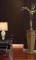 Dark, rich and intensely elegant plywood paneling