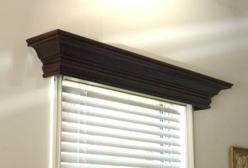 Ashland Wood Cornice.  Simple and elegant.