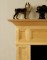 Beautifully crafted recessed framed panels that go across the header and legs of the Compton Fireplace Mantel Surround.
