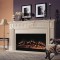 We offer beautifully carved and detailed marble mantels specially designed for use with this electric fireplace! $5399 with a Royal Botticino marble mantel.
