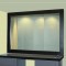 Belmont 3" Mirror Frame - Matte Black Finish