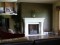 Before and After images of this stone mantel