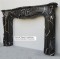 Optional Inside Returns accommodate the thickness of the stone fireplace facing on the wall around your firebox opening. (0" Returns shown here...for flush facing)