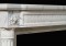 French Mantel in Carrara White Marble