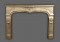 Beige Perlato is a popular marble color for this French marble mantel