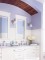 Beaded Birch paneling used in the tall wainscoting application