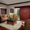 A long cornice can beautifully cap a exterior door as well as window!