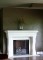 A Stone Mantel with traditional styling