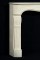 White Limestone Mantel