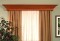 The New Haven window cornice will fit any decor