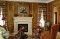 A mantel that adjusts for different sizes of fireplaces