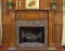 Orland mantel with baltic gold granite surround facing
