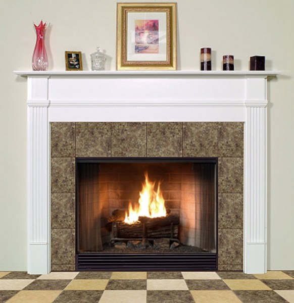 The Sheridan fireplace can easily fit into smaller places.