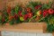 Rough Sawn finish on the Rustic Red Cedar mantel shelf.