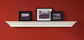 The Manassas shelf works with any decor