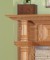 With multiple layers of crown molding the Chapman is an attractive custom fireplace mantel.
