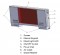 The Celsi Electric Fireplace is comprised of several main components, to be hung on a wall with the mounting bracket that is included.  A phillips screwdriver is all that is needed to attach the heater to the bracket.  You may need to drill holes into the wall to install anchors to secure the mounting bracket.