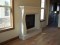 Wave Stone Mantel - during installation/construction