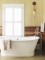 2" Bead Board paneling, used in bathroom above a chair rail