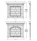 Stone Overmantel Specifications - Large Size